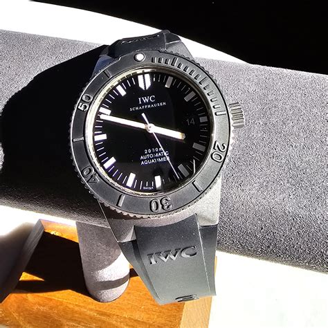 iwc 2000 aquatimer reviews|iwc gst.